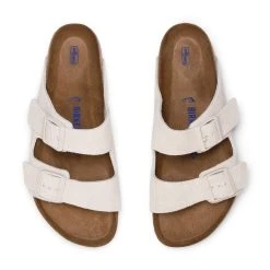 Birkenstock ARIZONA SOFT FOOT BED 9 Birkenstock ARIZONA SOFT FOOT BED -Salomon Shop BirkenstockARIZONASOFTFOOTBEDANTIQUEWHITESUEDE411024554 4