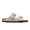 Birkenstock WOMEN'S ARIZONA SHEARLING -Salomon Shop BirkenstockWARIZONASHEARLINGSUEDESTONECOINNATURAL371017403 1