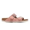 Birkenstock WOMEN'S ARIZONA SOFT FOOT BED -Salomon Shop BirkenstockWARIZONASOFTFOOTBEDPINKCLAYSUEDE361023321 1