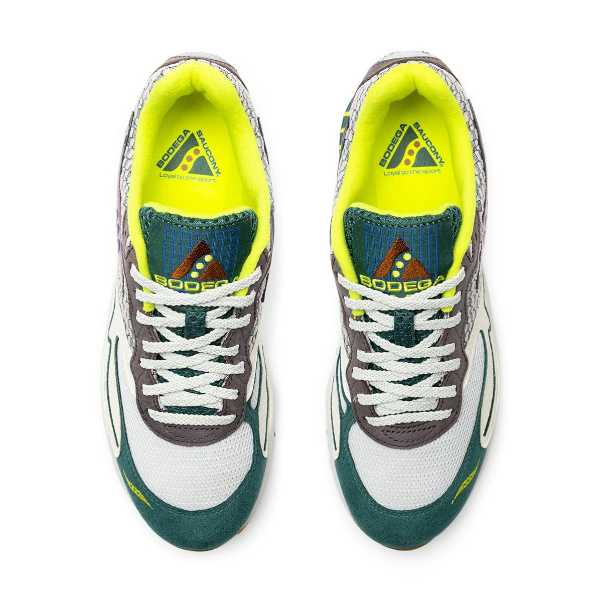 Saucony X BODEGA 3D GRID HURRICANE 6 Saucony X BODEGA 3D GRID HURRICANE - Image 4