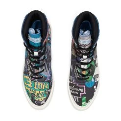 Converse SKID GRIP HI (Beat The World) -Salomon Shop CONVERSESKIDGRIPHIEGRET MULTI BLACK8170681C 4