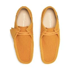 Clarks X Aimé Leon Dore WALLABEE 9 Clarks X Aimé Leon Dore WALLABEE -Salomon Shop ClarksXALDWALLABEEORANGEWOOL926160879 top