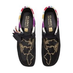 Clarks X ONE SCHOOL WALLABEE -Salomon Shop ClarksXONESCHOOLWALLABEEBLACKCOMBI826167863 4