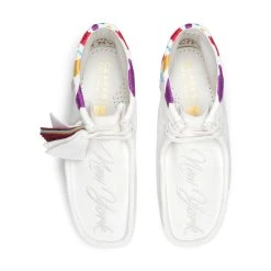 Clarks X ONE SCHOOL WALLABEE -Salomon Shop ClarksXONESCHOOLWALLABEEWHITECOMBI826167978 4