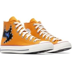 Converse X COME TEES CHUCK 70 HI -Salomon Shop ConverseXCOMETEESCHUCK70HISUNORANGEEGRETBLACK8A01762C 2