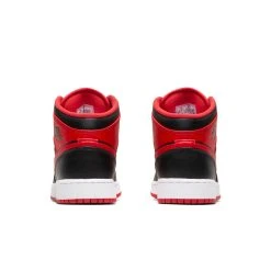 AIR JORDAN 1 MID GS -Salomon Shop JordanAIRJORDAN1MIDBLACKFIRERED WHITE6.5YDQ8423 060 3