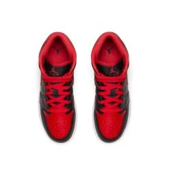 AIR JORDAN 1 MID GS -Salomon Shop JordanAIRJORDAN1MIDBLACKFIRERED WHITE6.5YDQ8423 060 4