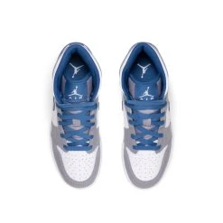 Jordan Brand AIR JORDAN 1 MID GS -Salomon Shop JordanAIRJORDAN1MIDCEMENTGREYWHITE TRUEBLUE5YDQ8423 014 4