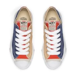 Maison Mihara Yasuhiro HANK LOW SNEAKER 9 Maison Mihara Yasuhiro HANK LOW SNEAKER -Salomon Shop MIHARAYASUHIOHANKLOWSNEAKERNAVYBEIGE41A05FW702 4