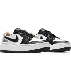 Salomon Shop -Salomon Shop NikeAIRJORDAN1ELEVATELOWMTLLCSLVRBLK WHT WHTOYX5.5DQ8561 001 2