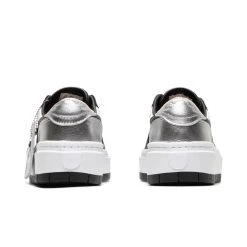 WOMEN'S AIR JORDAN 1 ELEVATE LOW -Salomon Shop NikeAIRJORDAN1ELEVATELOWMTLLCSLVRBLK WHT WHTOYX5.5DQ8561 001 3