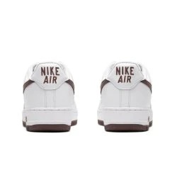 Nike AIR FORCE 1 LOW RETRO -Salomon Shop NikeNIKEAIRFORCE1LOWRETROWHITECHOCOLATE METALLICGOLD8DM0576 100 3