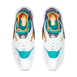 Nike AIR HUARACHE -Salomon Shop NikeNIKEAIRHUARACHEWHITEBLUE EMERALD RESIN8DD1068 110 4