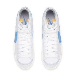 Nike BLAZER MID '77 JUMBO -Salomon Shop NikeNIKEBLAZERMID77JUMBOWHTUNVRSTBLU SL BLK8DD3111 103 4