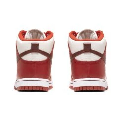 WOMEN'S NIKE DUNK HIGH 70 -Salomon Shop NikeNIKEDNKHIGH70CINNABARMARSSTONE SAIL WHITE6.5DX0346 600 3