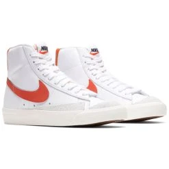 Nike WOMEN'S BLAZER MID '77 7 Nike WOMEN'S BLAZER MID '77 -Salomon Shop NikeWNIKEBLAZERMID 77WHITEMANTRAORANGE SAIL CINNABAR6DZ4408 100 2