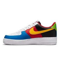 Nike X UNO AIR FORCE 1 '07 QS -Salomon Shop NikexUnoAirForce1WHITEYELLOWZEST UNIVERSITYREDDC8887 100 5