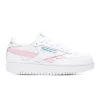 Reebok CLUB C DOUBLE REVENGE -Salomon Shop ReebokCLUBCDOUBLEREVENGEFTWRWHITEPINKGLOWRADIANTAQUA6GV7030 1