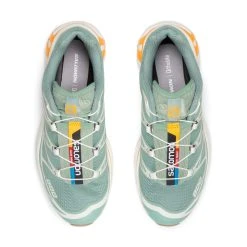 Salomon XT-6 -Salomon Shop SalomonXT 6GRANITEGREENAQUABLAZINGORANGE6L47148100 4