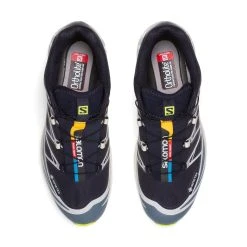 Salomon XT-6 GTX -Salomon Shop SalomonXT 6GTXNIGHTSKYCHINABLUELIME8L41741100 4