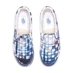 Vault By Vans X CONOR TINGLEY CLASSIC SLIP-ON LX -Salomon Shop VansXCONORTINGLEYCLASSICSLIP ONLXTRUEWHITEBLUE8VN0A45JK61P 4