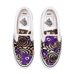 Vault By Vans X PAM OG CLASSIC SLIP-ON LX 9 Vault By Vans X PAM OG CLASSIC SLIP-ON LX -Salomon Shop VansXPAMUOGCLASSICSLIP ONLXBROWNTRUEWHITE8VN0A32QNBF21 4