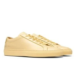 Common Projects WOMEN'S ORIGINAL ACHILLES LOW -Salomon Shop commonprojectsWORIGINALACHILLESLOWYELLOW363701 3074 2