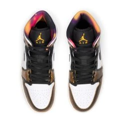 AIR JORDAN 1 MID SE -Salomon Shop jordanbrandAIRJORDAN1MIDSEBLACKTAXI WHITE SAIL8DQ8417 071 4