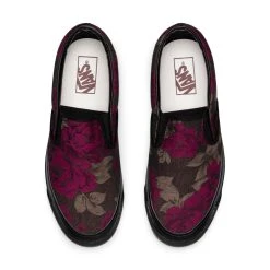 Vans CLASSIC SLIP-ON 98 DX -Salomon Shop vansCLASSICSLIP ON98DXROSESBLACK8VN0A5KX88FH 4